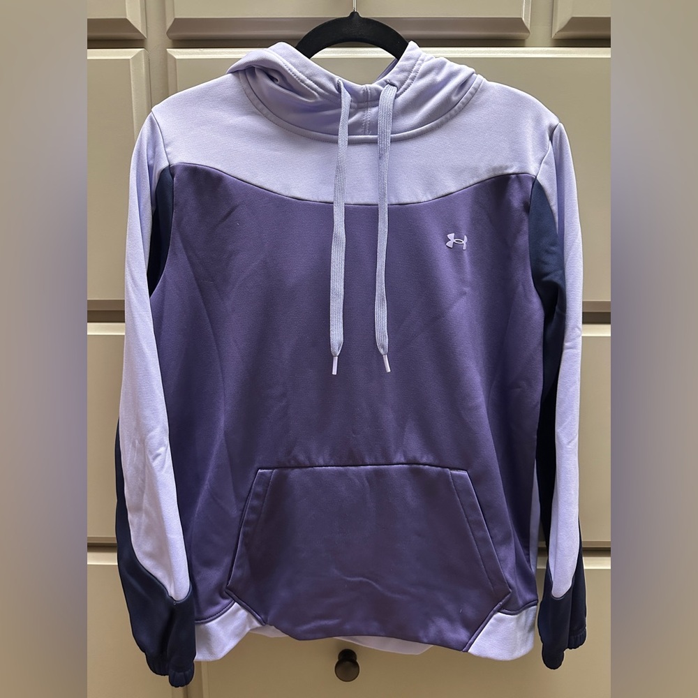 Under Armour Women’s Two-Tone Purple Hoodie, Size S
